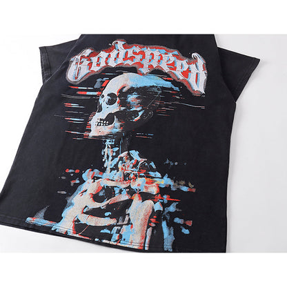 Godspeed T-shirts Retro Fantasy Pattern